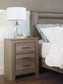 Zelen King/California King Panel Headboard with Mirrored Dresser, Chest and 2 Nightstands