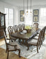 Maylee Dining Table and 10 Chairs