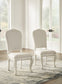 Arlendyne Dining Table and 4 Chairs with Storage