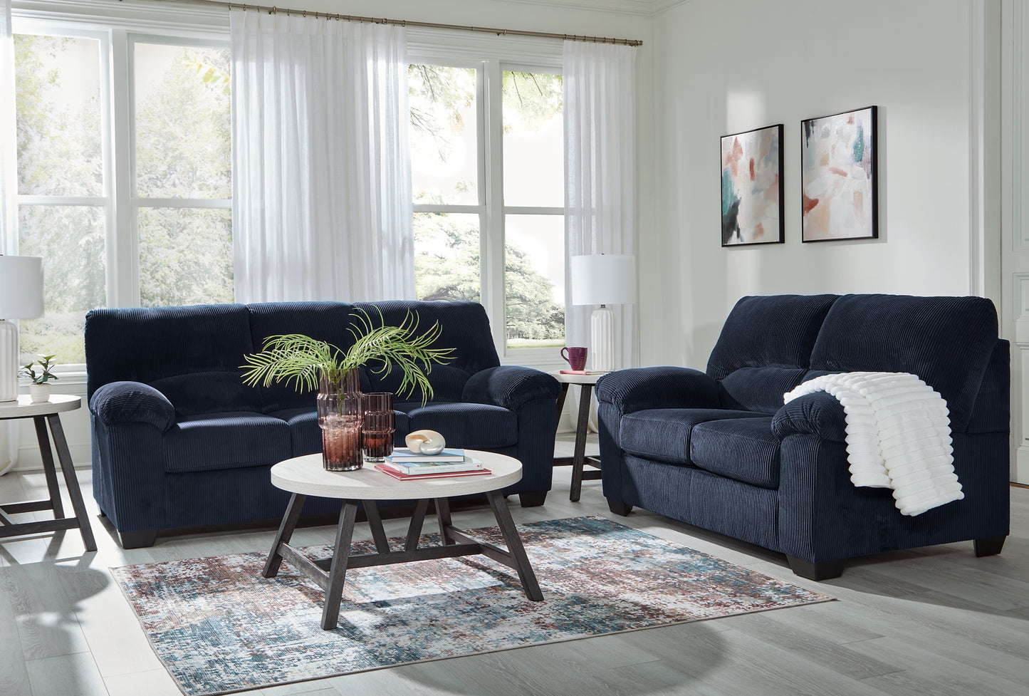 SimpleJoy Sofa and Loveseat