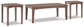 Emmeline Outdoor Coffee Table with 2 End Tables