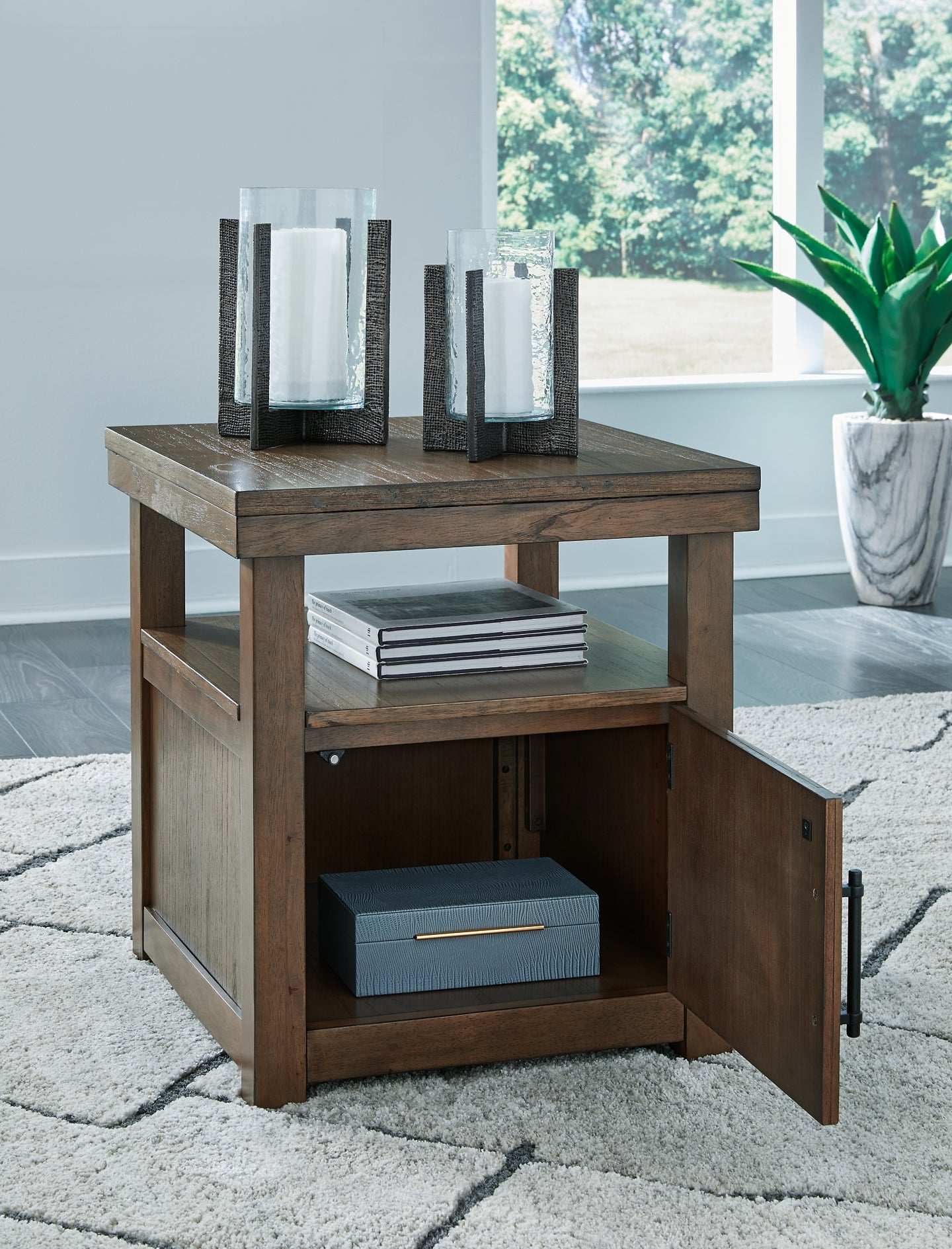 Boardernest Rectangular End Table